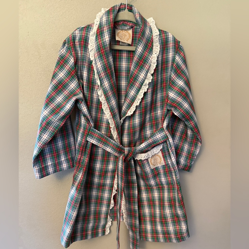 Plaid Children’s Robe
